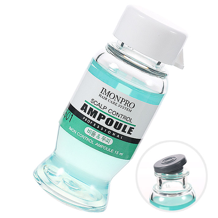 [아름다운] 아이몬 솔리드 스캘프 컨트롤 앰플 15ml 낱개1개