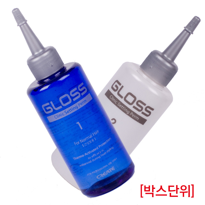 [그리에이트] 그로스 셋팅 펌-건강모(블루) 150ml (박스단위특가)