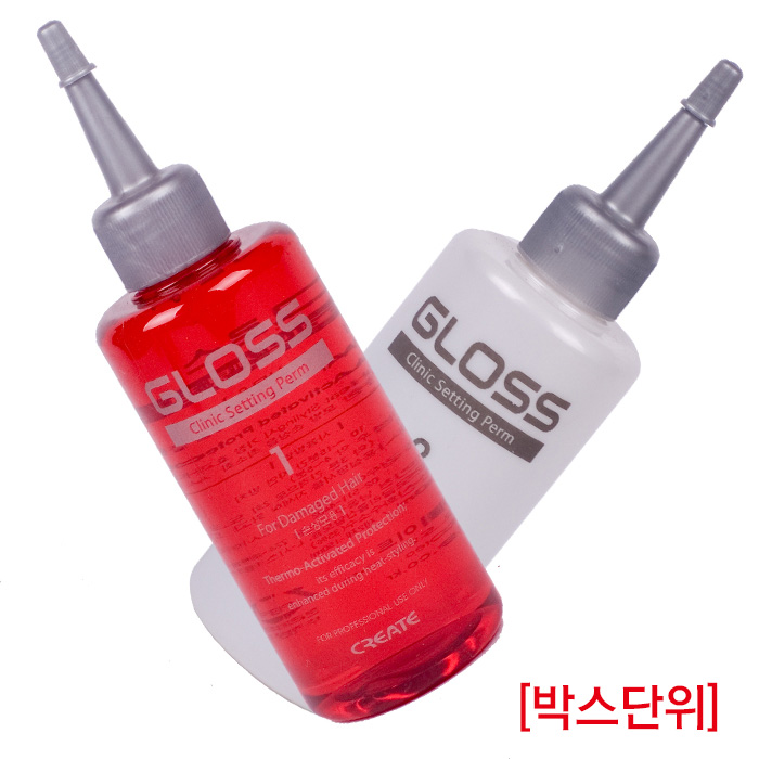 [그리에이트] 그로스 셋팅 펌-손상모(레드) 150ml (박스단위특가)