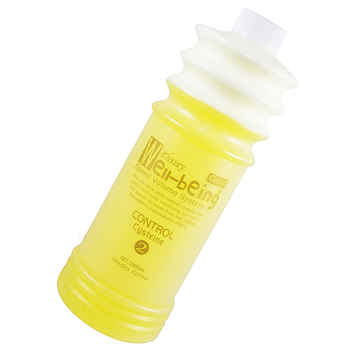 [메디쉬제팬] 럭셔리 웰빙 스피드 골드 볼륨펌 중화제 1000ml (대용량)