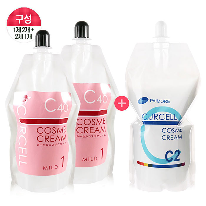 [파이모아] 커셀 코스메 크림 40 볼륨매직&매직(열펌전용/극손상모용)