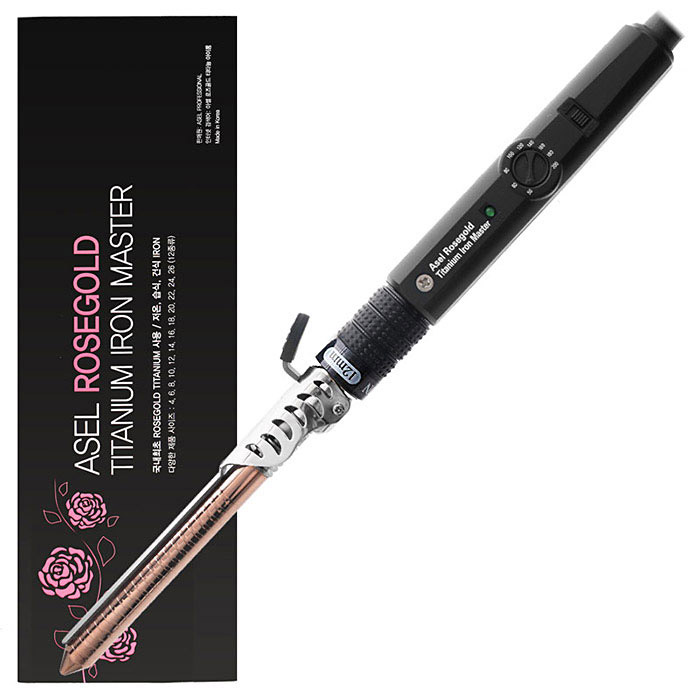 [ASEL] 아셀 로즈골드 티타늄 원권 아이롱 마스터(최고급) 12mm