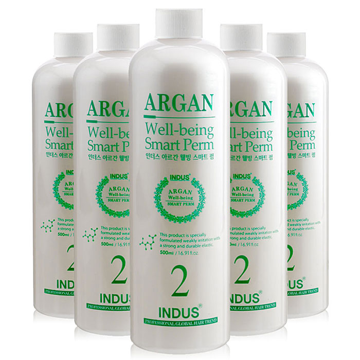 [인더스] 인더스 아르간 웰빙 스마트 펌 중화제 500ml (과수/과산화수소)˚