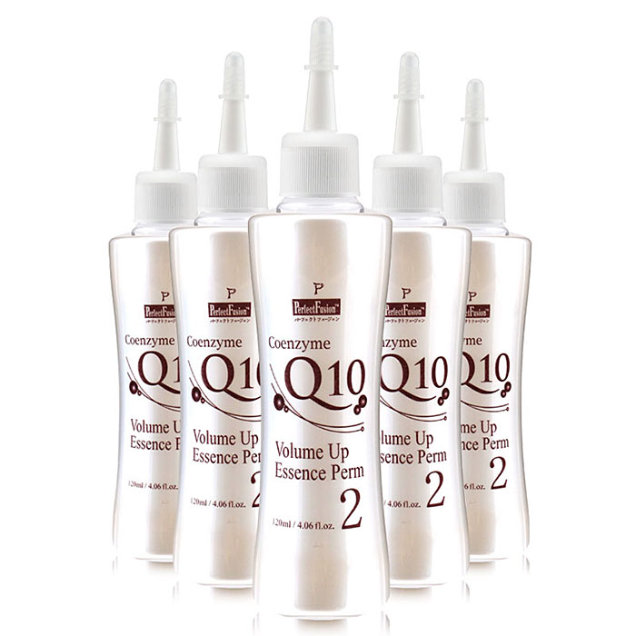 [본] 퍼펙트퓨전 코엔자임 큐텐 볼륨 업 에센스 펌 중화제(액상) 120ml˚