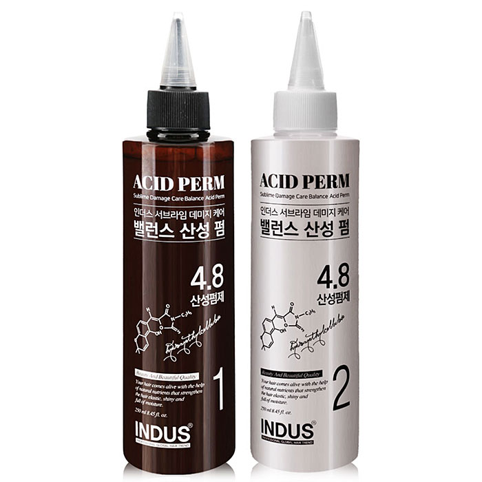 [인더스] 인더스 서브라임 데미지케어 밸런스 산성펌 250ml(극손상모 전용펌제 PH4.8)