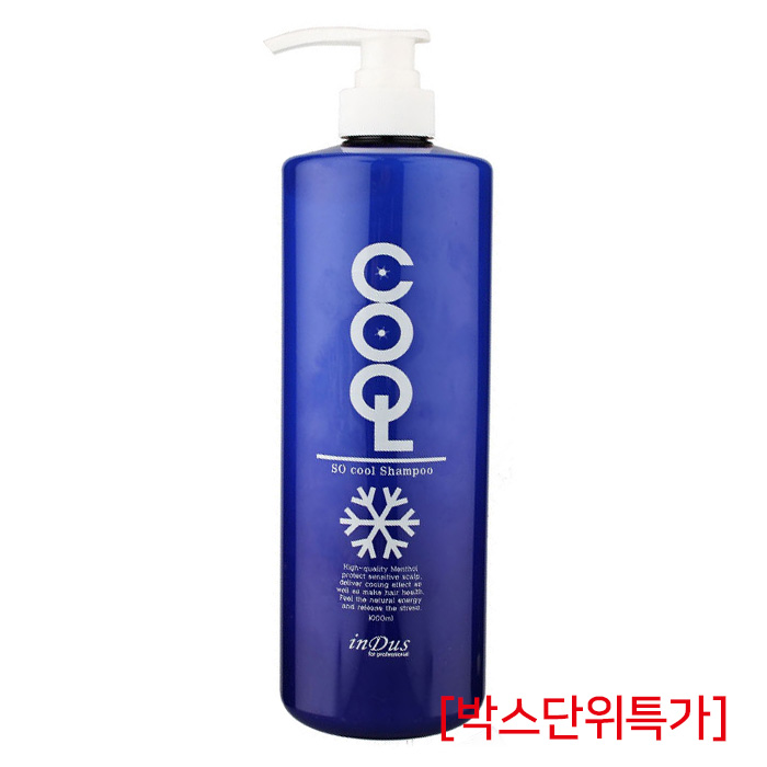 [인더스] 인더스 쏘 쿨샴푸 1.000ml (박스단위특가)
