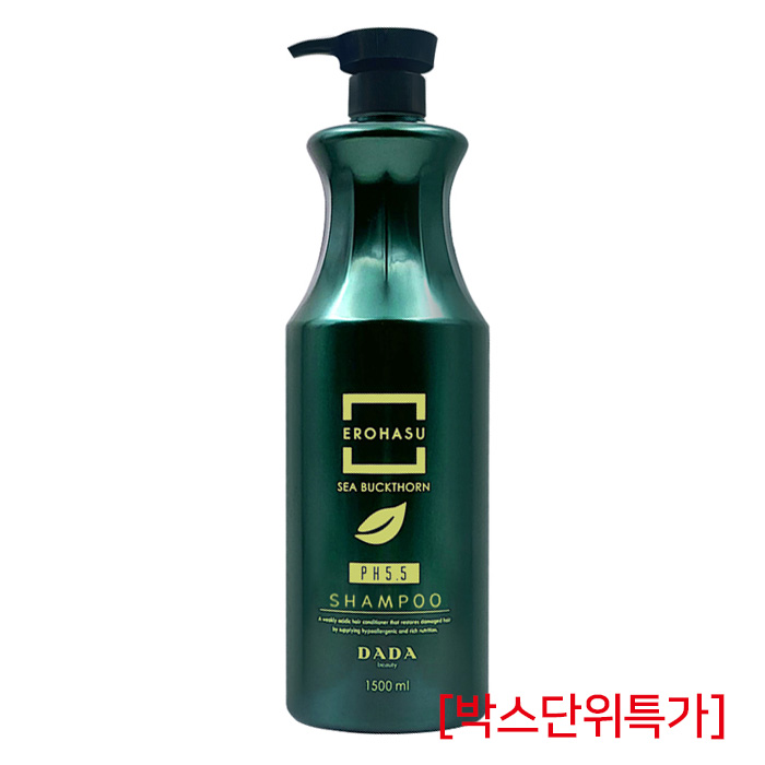 [다다] 다다 이로하스 씨벅톤 산성 샴푸 1500ml (박스단위특가)