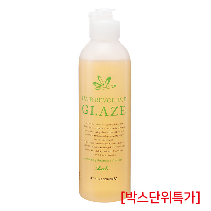 [모나리자] 자브 헤어 리볼륨 글레이즈 200ml (박스단위 특가)