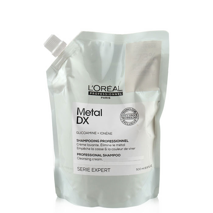 [로레알] 로레알 세리 엑스퍼트 메탈 디엑스 프로페셔널 샴푸 500ml 리필형 ◇.