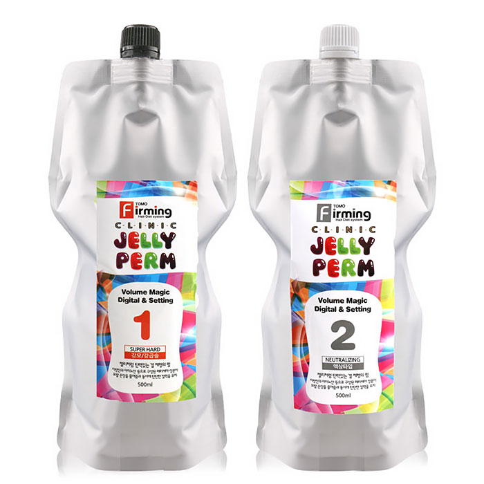 [토모] 토모 퍼밍 클리닉 젤리펌(강모/강곱슬) 500ml [연화펌제] ◇토모정품◇