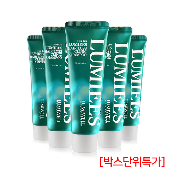 [루미웰] 루미에스 헤어로스 클리닉 탈모샴푸 30g (박스단위)